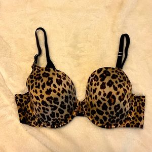 Leopard Print Bra 36C